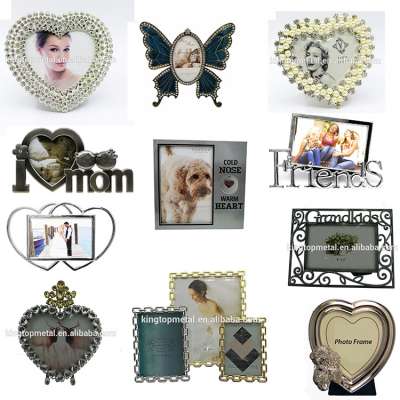 Customized wholesale high quality 3d metal picture photo frame